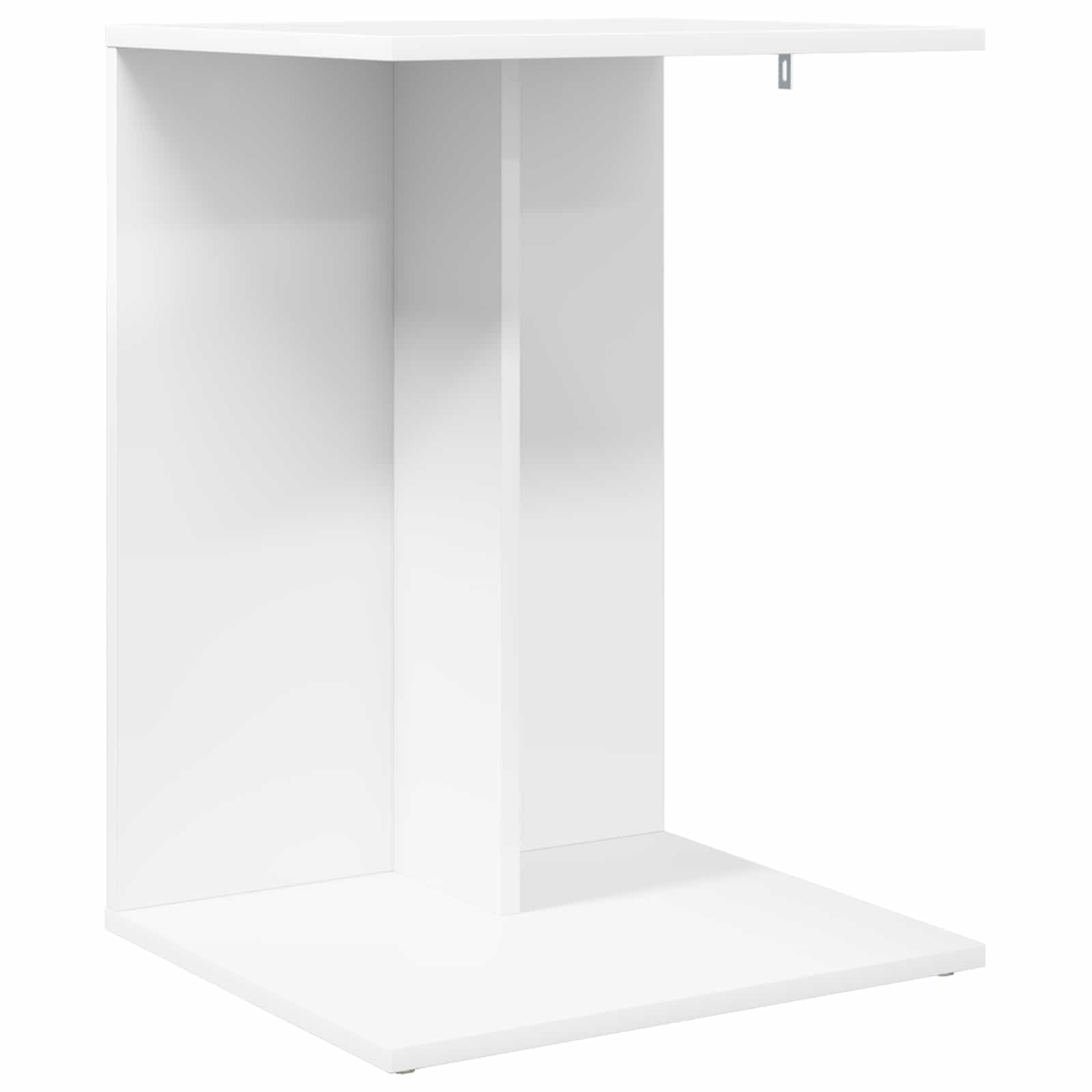 Sidobord Vit 45 x 40 x 62,5 cm Konstruerat trä