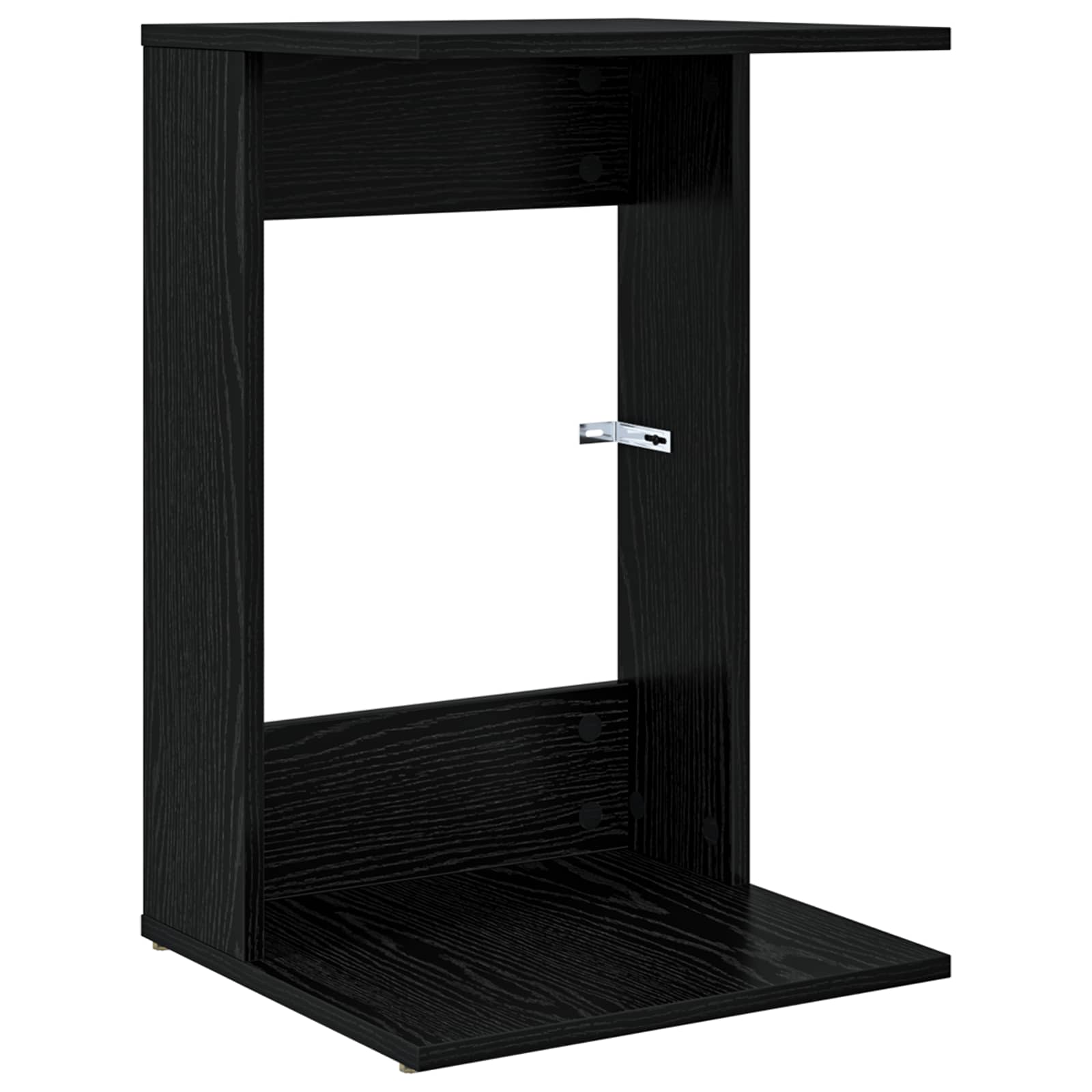 Sidobord Svart Ek 40 x 38 x 62,5 cm Konstruerat trä