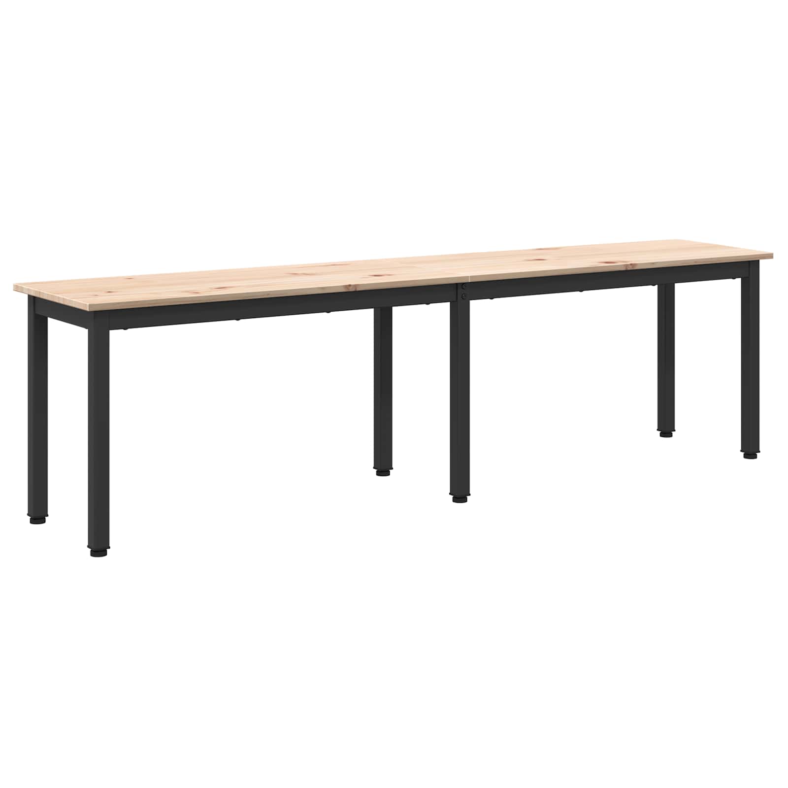 bänk Naturfärg 160 x 35 x 45 cm Massiv furu