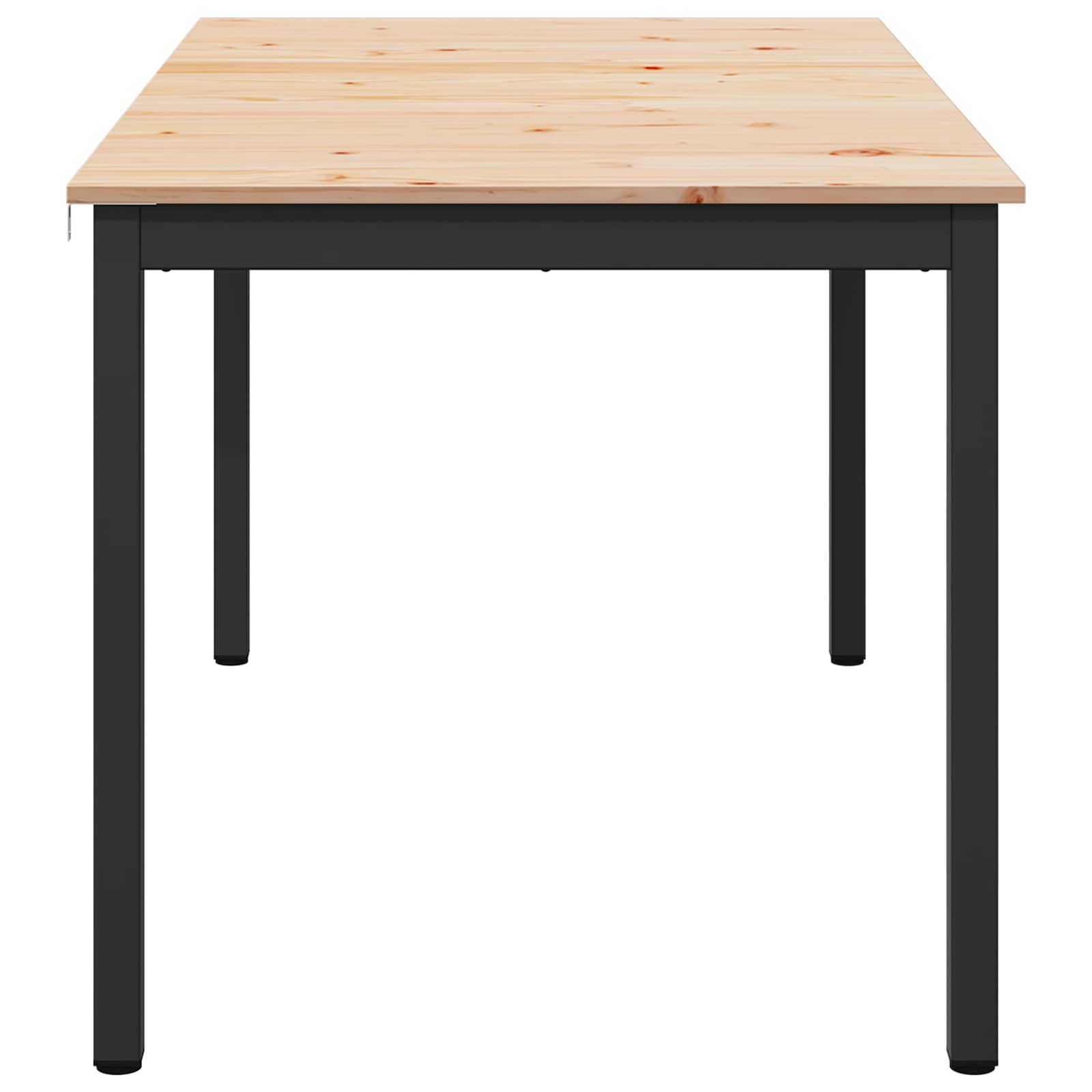 Matbord Naturfärg 150 x 90 x 75 cm Massiv furu