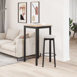 Barbord Naturfärg 60 x 60 x 105 cm Massiv furu