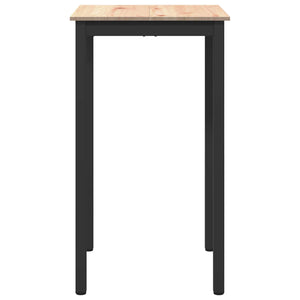 Barbord Naturfärg 60 x 60 x 105 cm Massiv furu