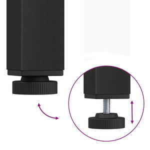 Barbord Naturfärg 60 x 60 x 105 cm Massiv furu
