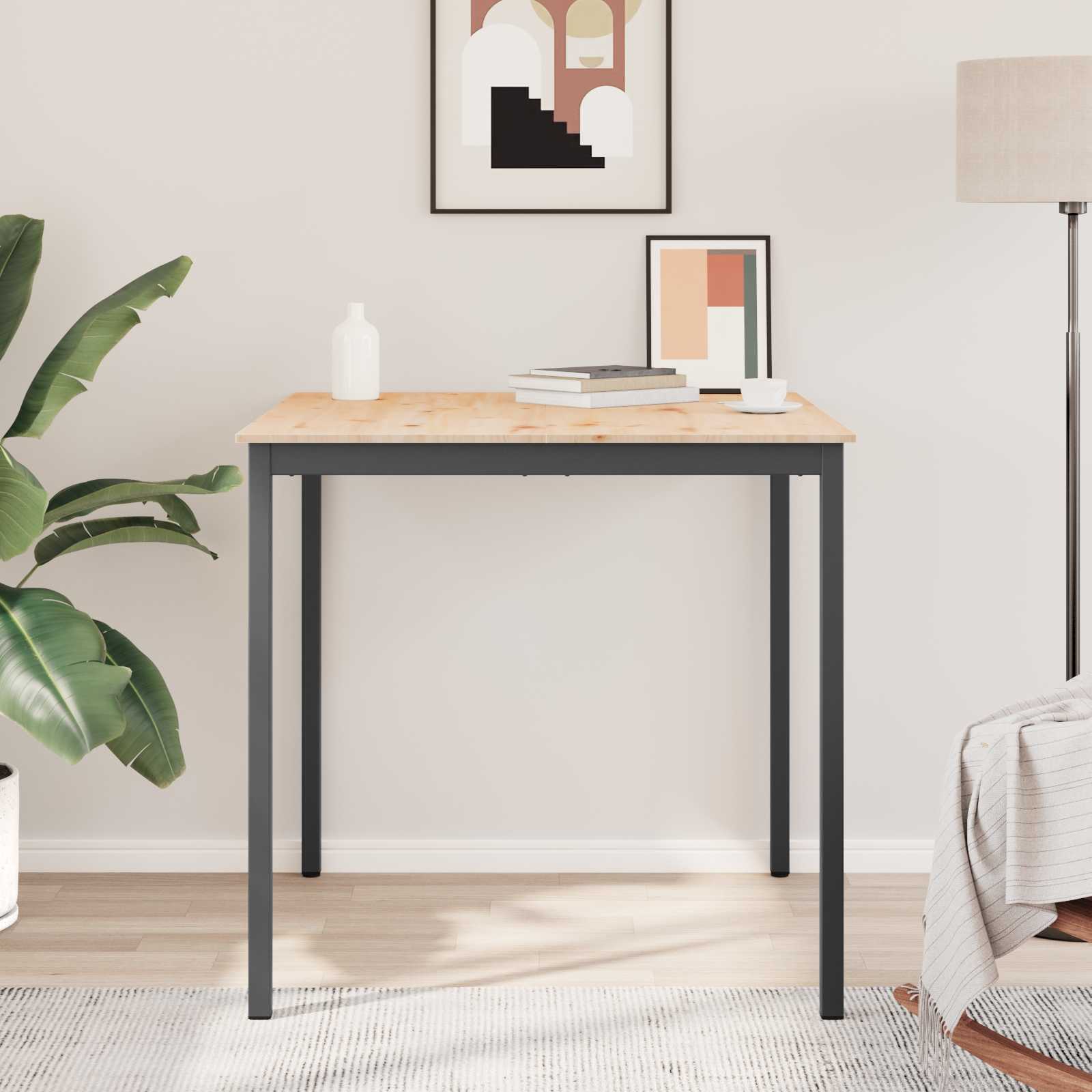 Barbord Naturfärg 110 x 55 x 105 cm Massiv furu