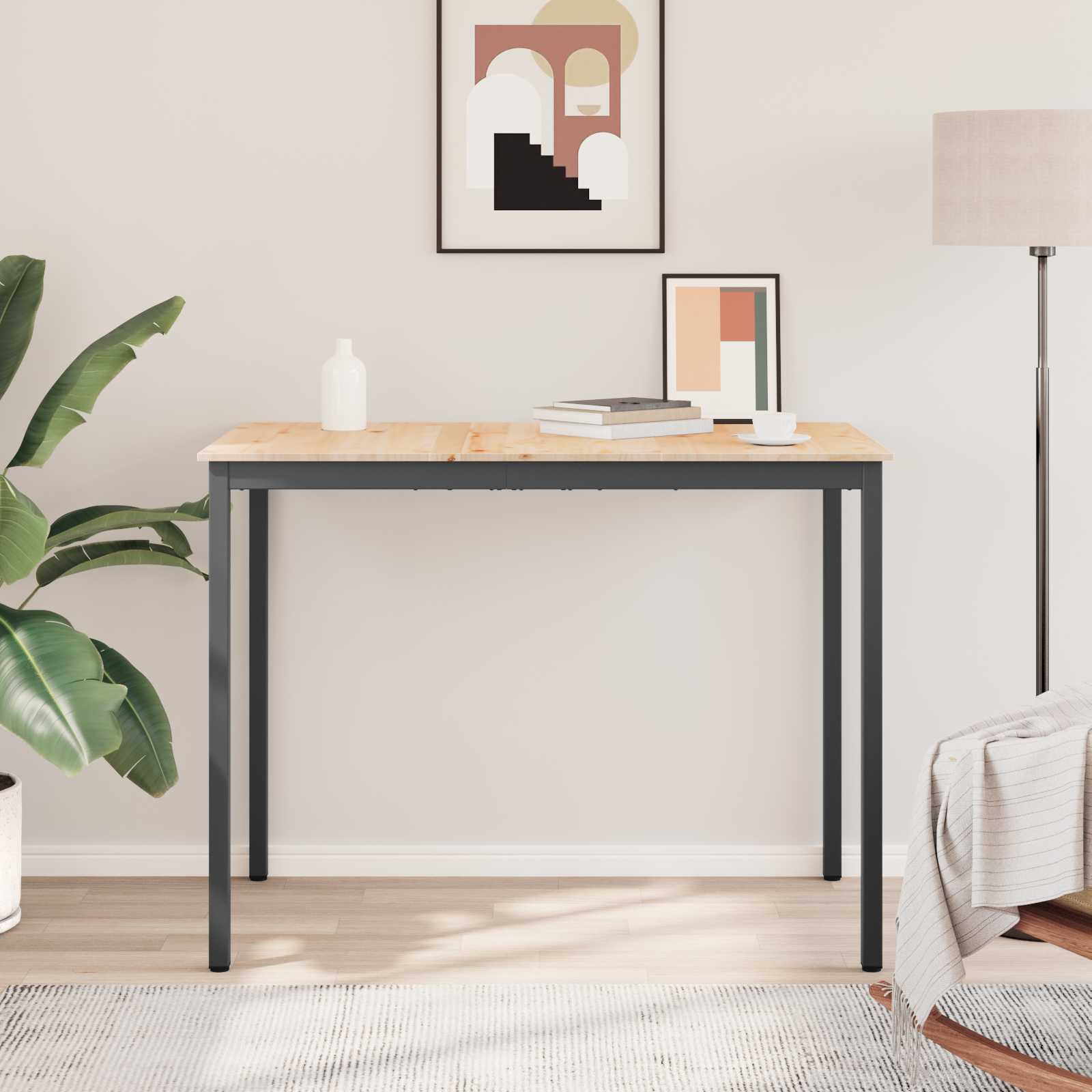 Barbord Naturfärg 110 x 55 x 105 cm Massiv furu