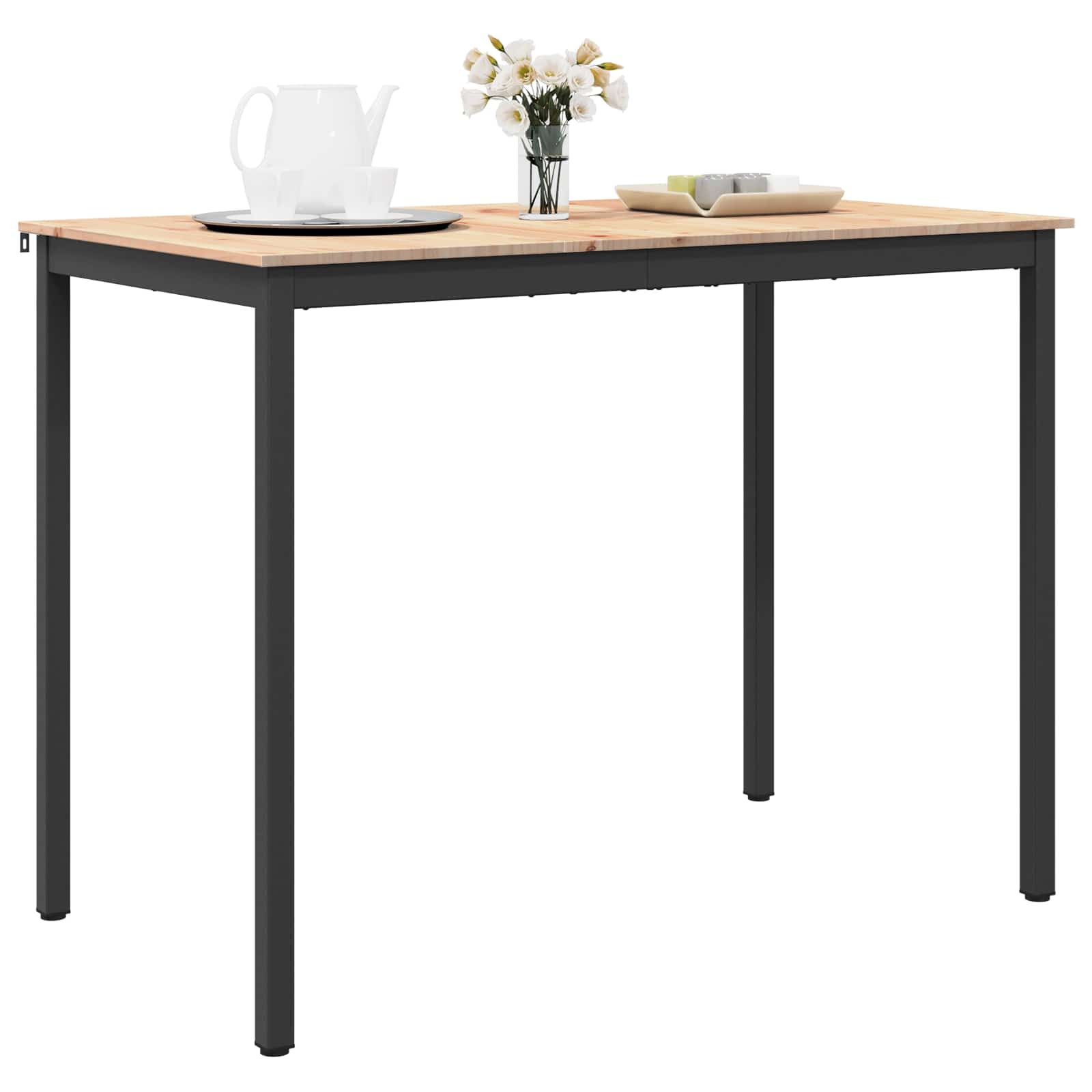 Barbord Naturfärg 110 x 55 x 105 cm Massiv furu