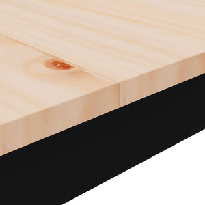 Barbord Naturfärg 110 x 55 x 105 cm Massiv furu