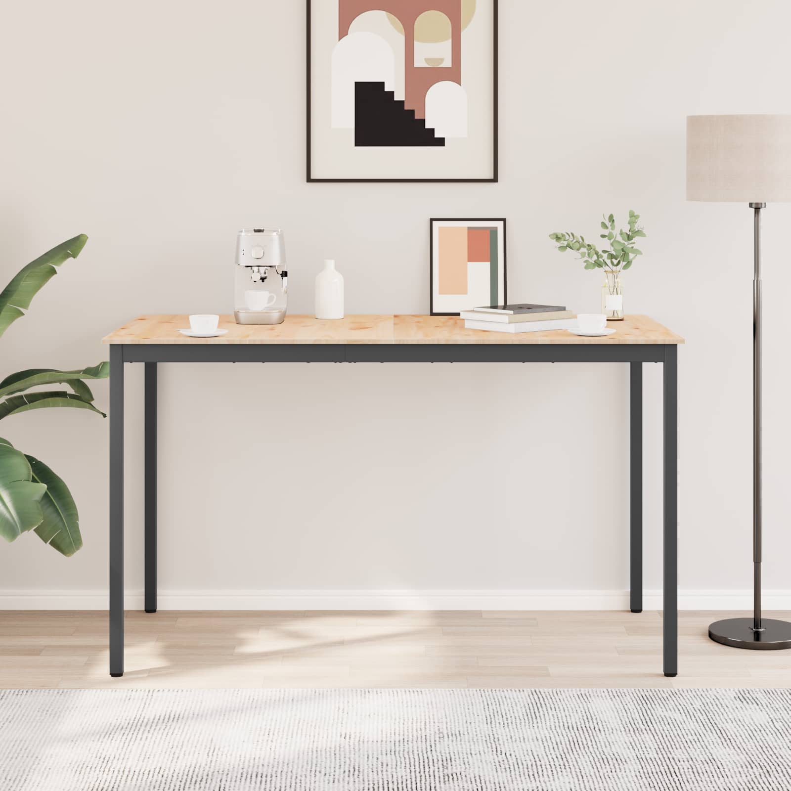 Barbord Naturfärg 110 x 55 x 105 cm Massiv furu