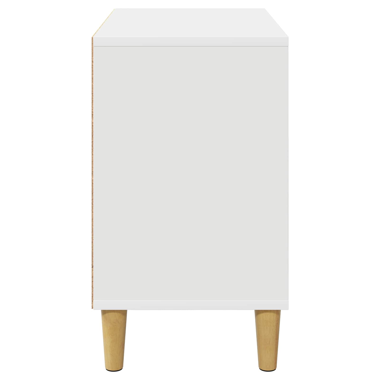 Katt hus Vit 51 x 30 x 52 cm Konstruerat trä