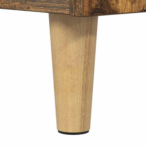 Katt hus Rökt ek 51 x 30 x 52 cm Konstruerat trä