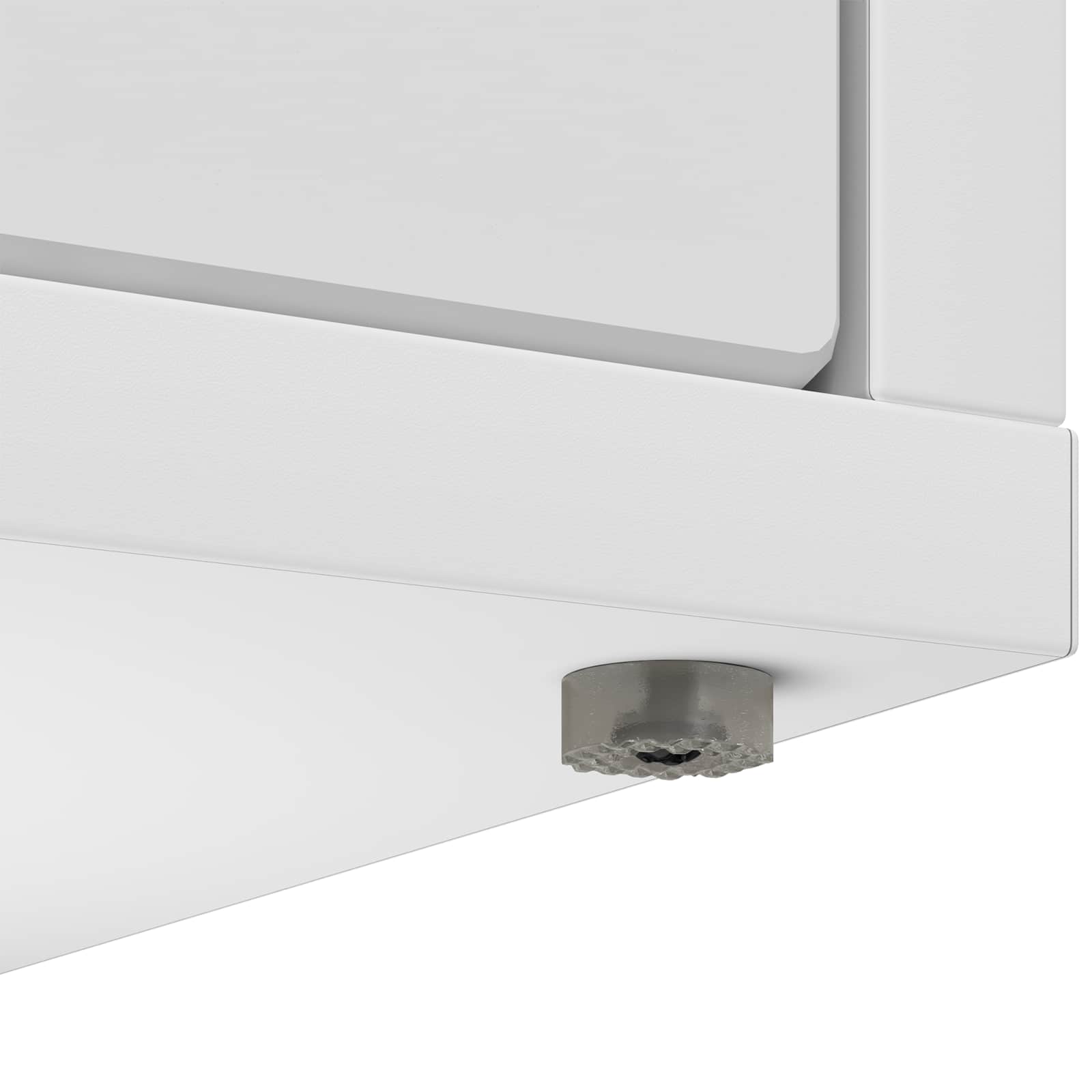 Katt hus Vit 42,5 x 40 x 53,5 cm Konstruerat trä