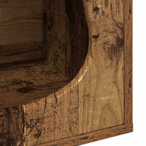 Katt hus Gammalt trä 42,5 x 40 x 53,5 cm Konstruerat trä