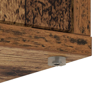 Katt hus Gammalt trä 42,5 x 40 x 53,5 cm Konstruerat trä