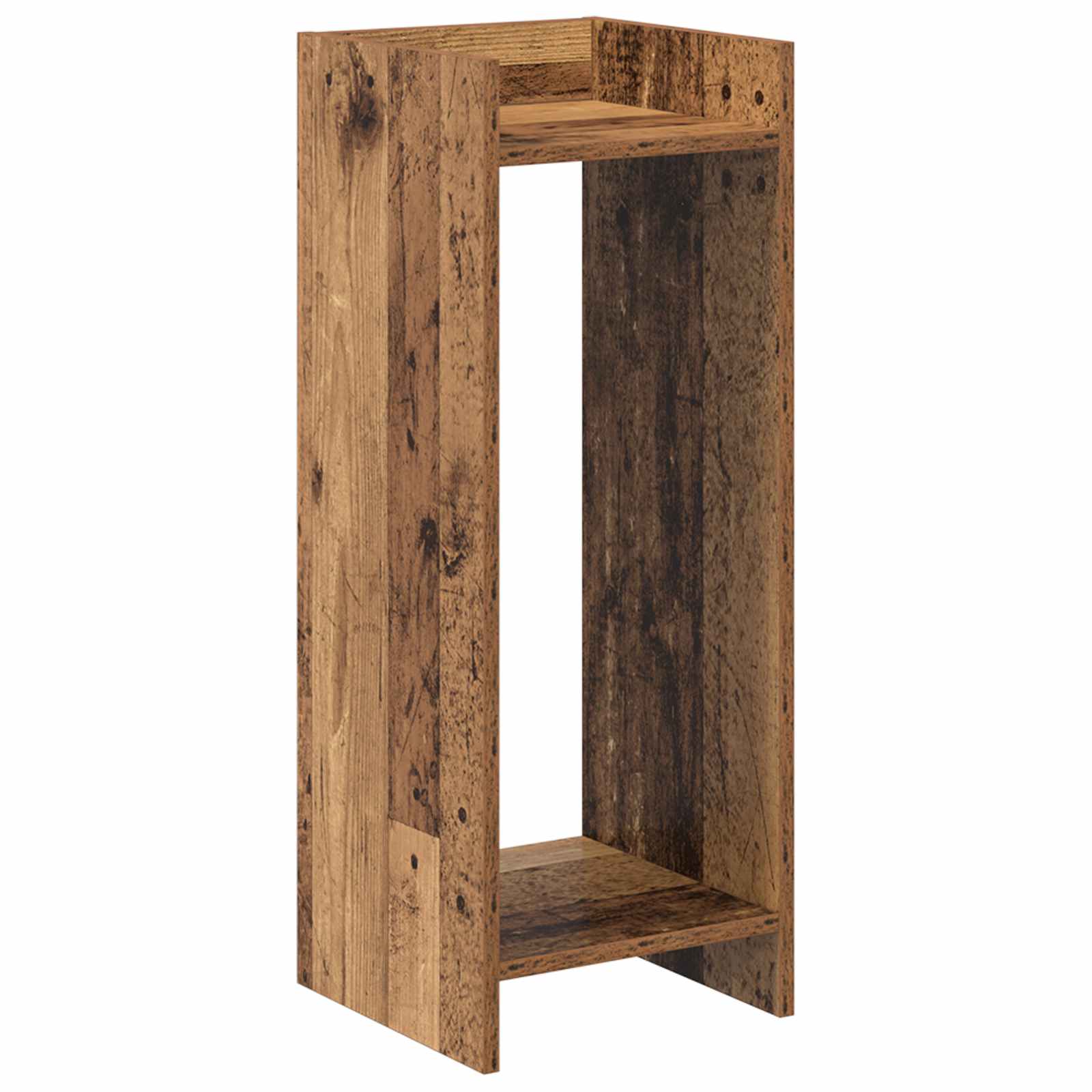 Växtställ Gammalt trä 30 x 30 x 80 cm Konstruerat trä