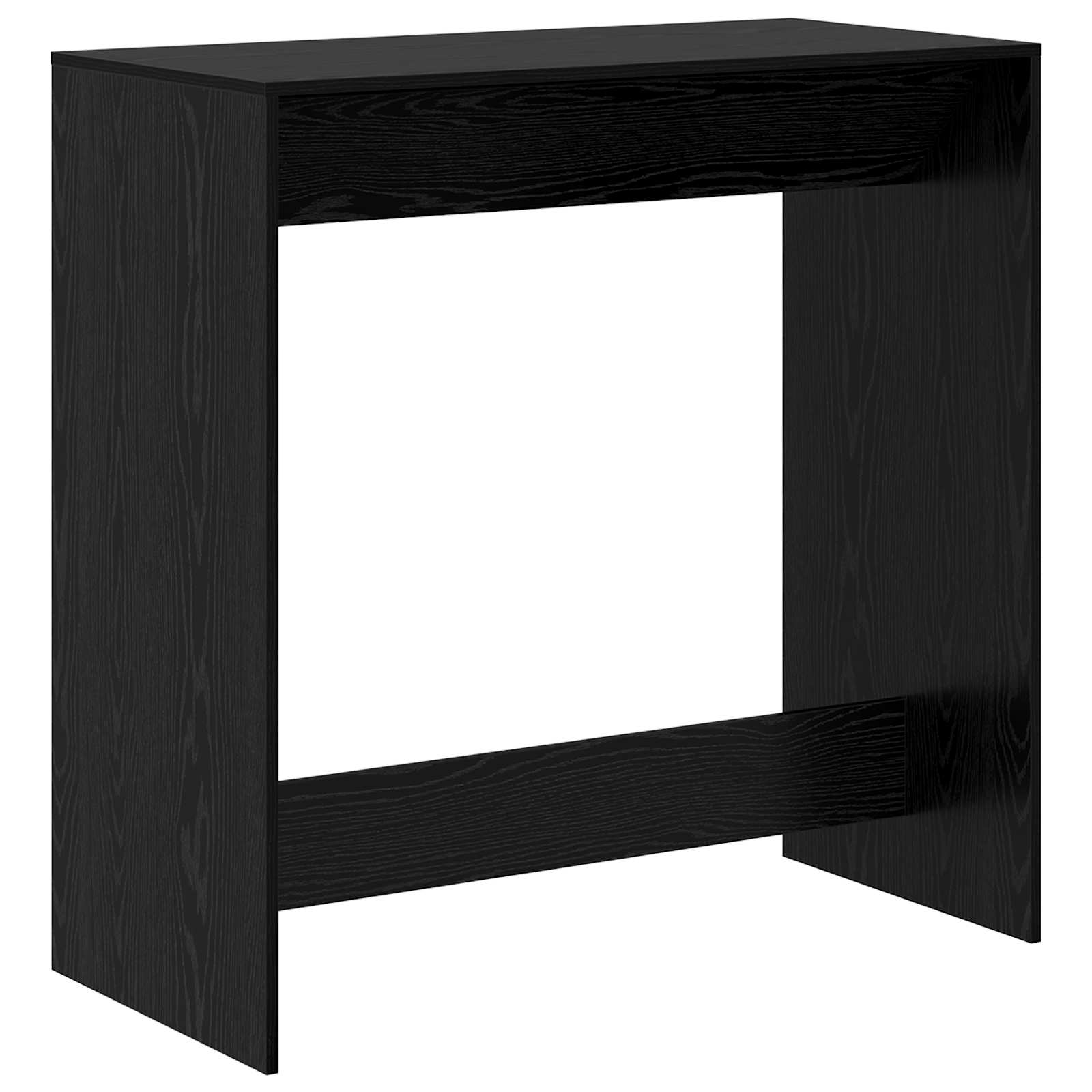 Barbord 102 x 50 x 103,5 cm Konstruerat trä Svart Ek