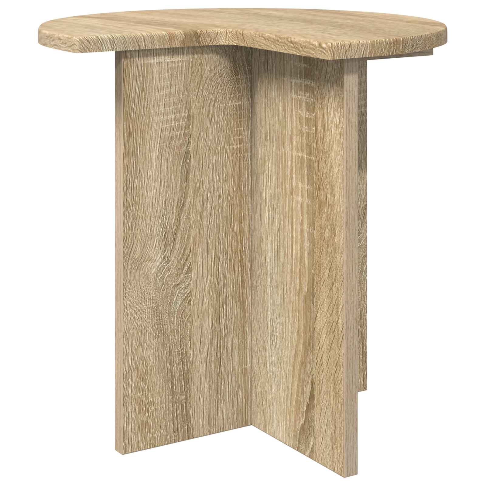 Sidobord Sonoma-ek Ø 39 x 38 cm Konstruerat trä