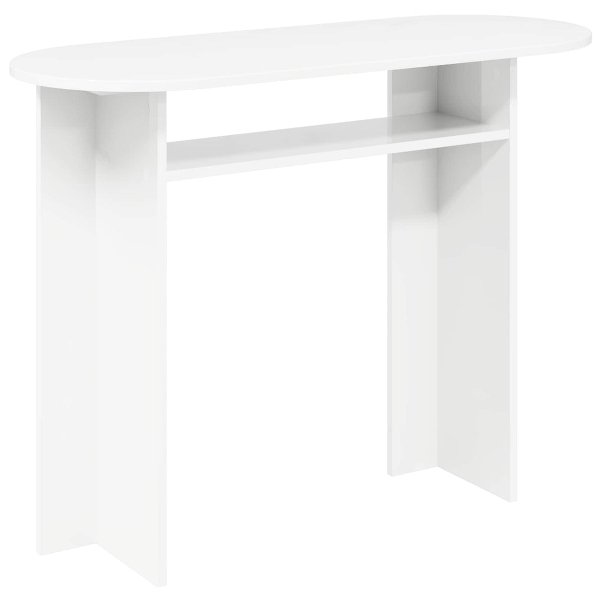 Konsolbord Vit 100 x 39,5 x 75 cm Konstruerat trä