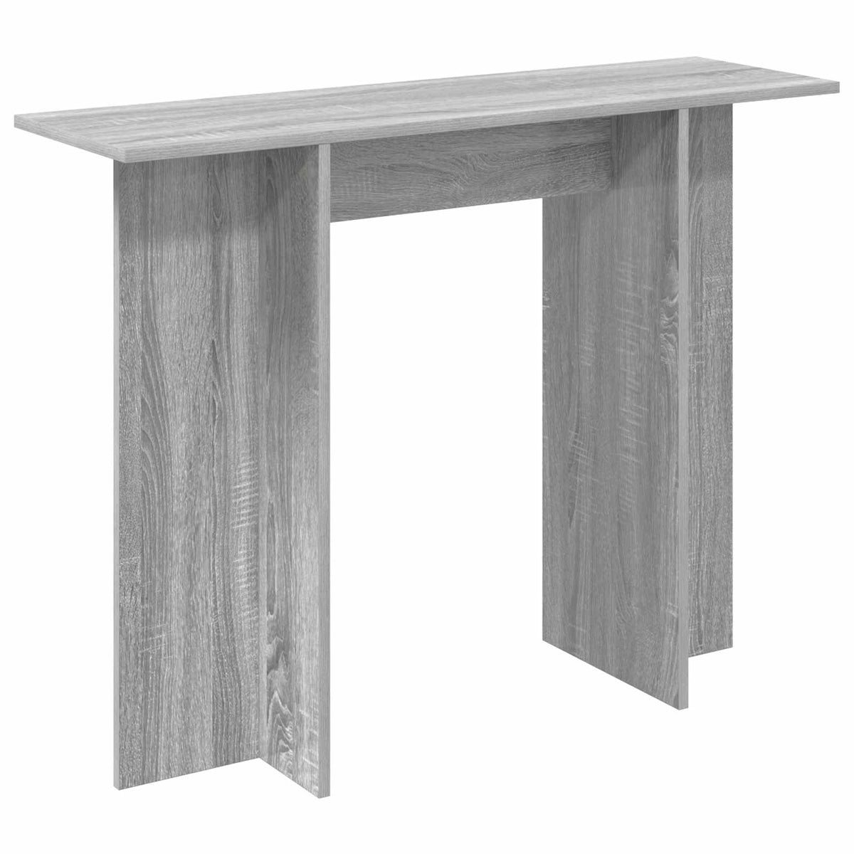 Konsolbord Grå sonoma-ek 100 x 30 x 75 cm Konstruerat trä