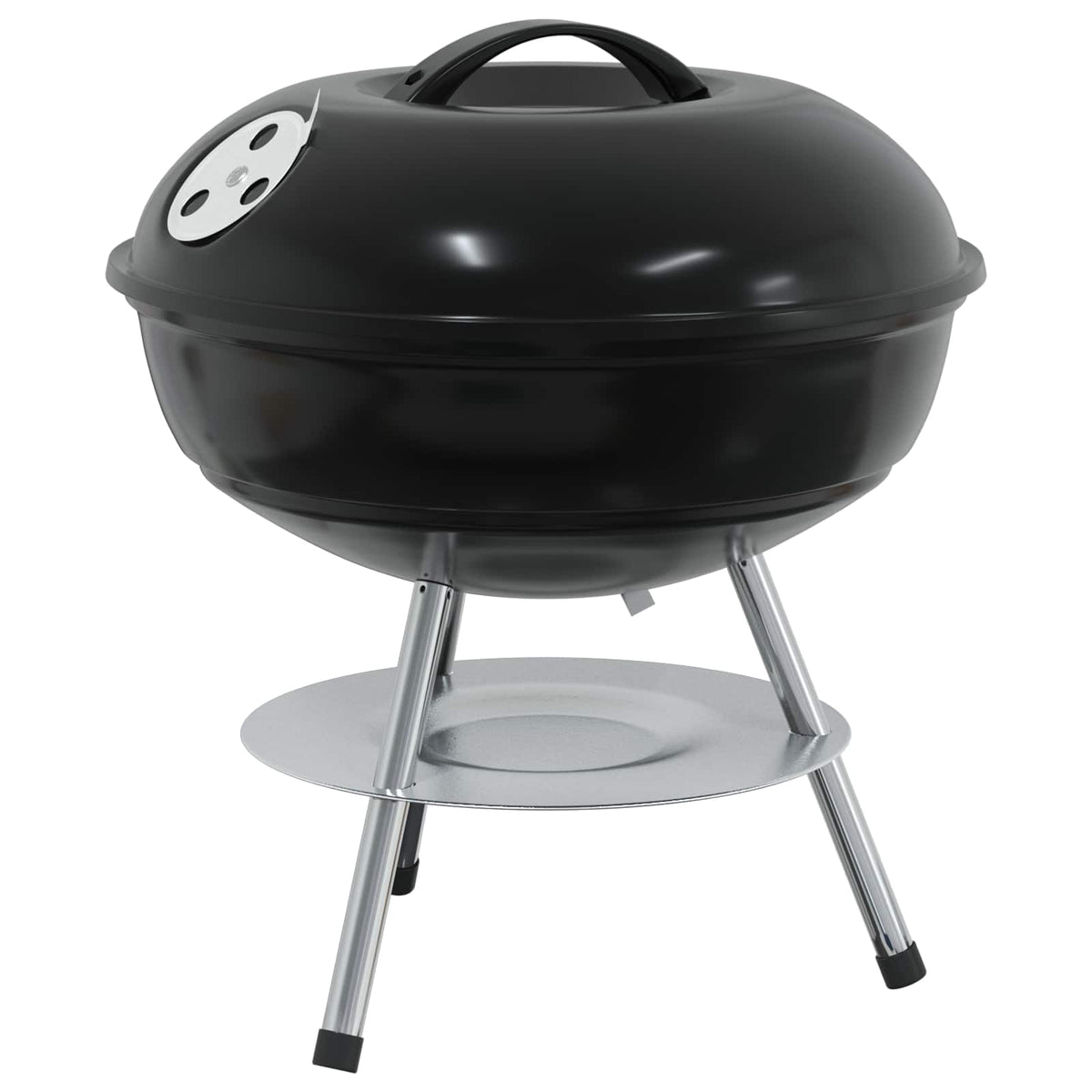 Kolgrill 36,5 x 36,5 x 40 cm Legerat stål och förkromat stål