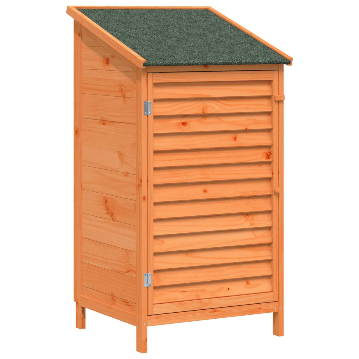 Trädgårdshus med tak Brun 59 x 56 x 113,5 cm Massivt Furu
