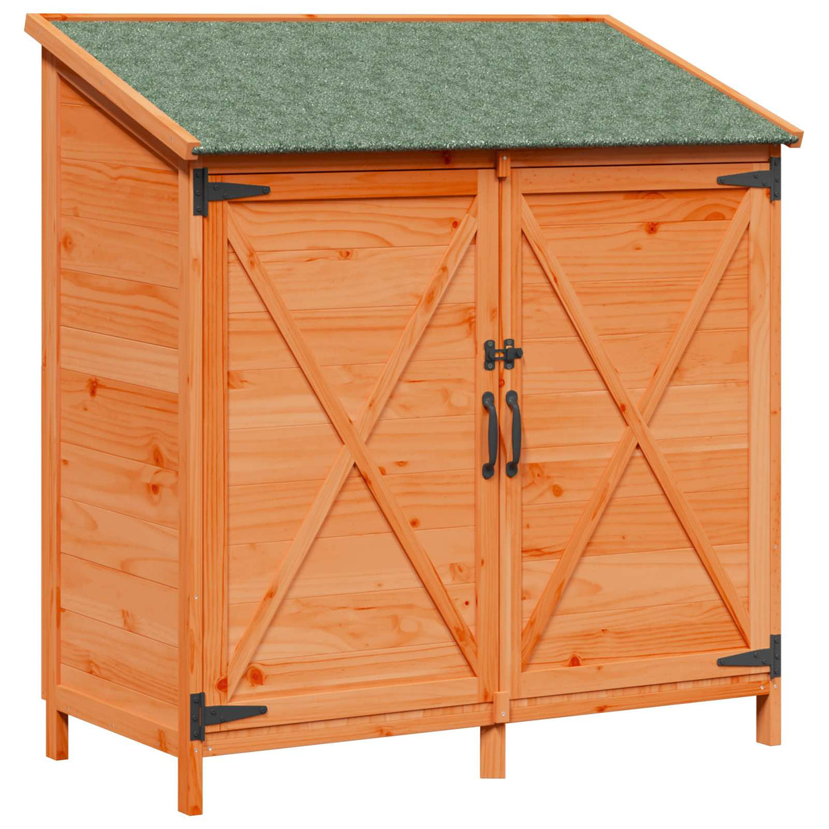 Trädgårdshus Brun 106 x 56 x 113,5 cm Massivt Furu