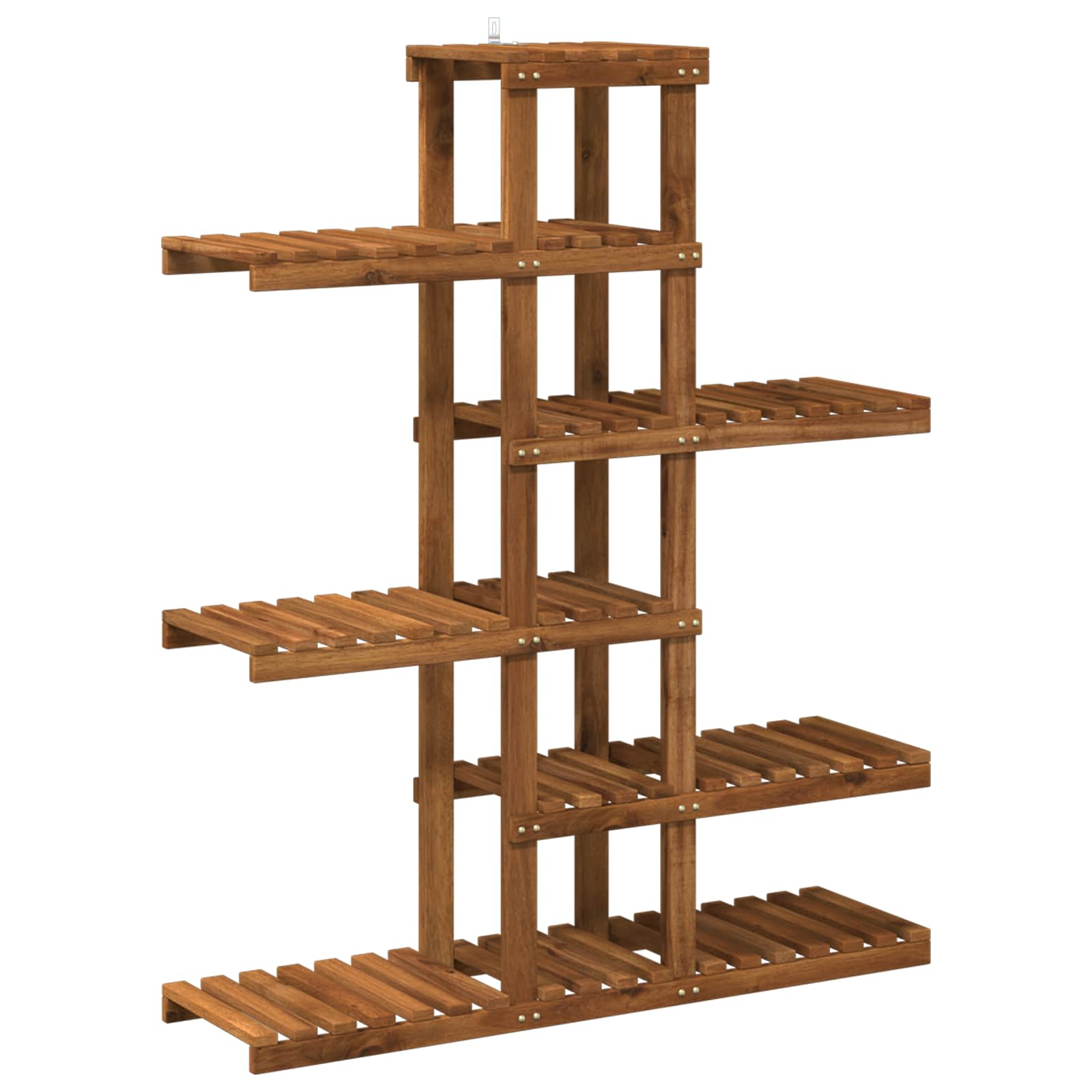Växtställ Naturlig 93 x 25 x 114,5 cm Massivt Akaciaträ