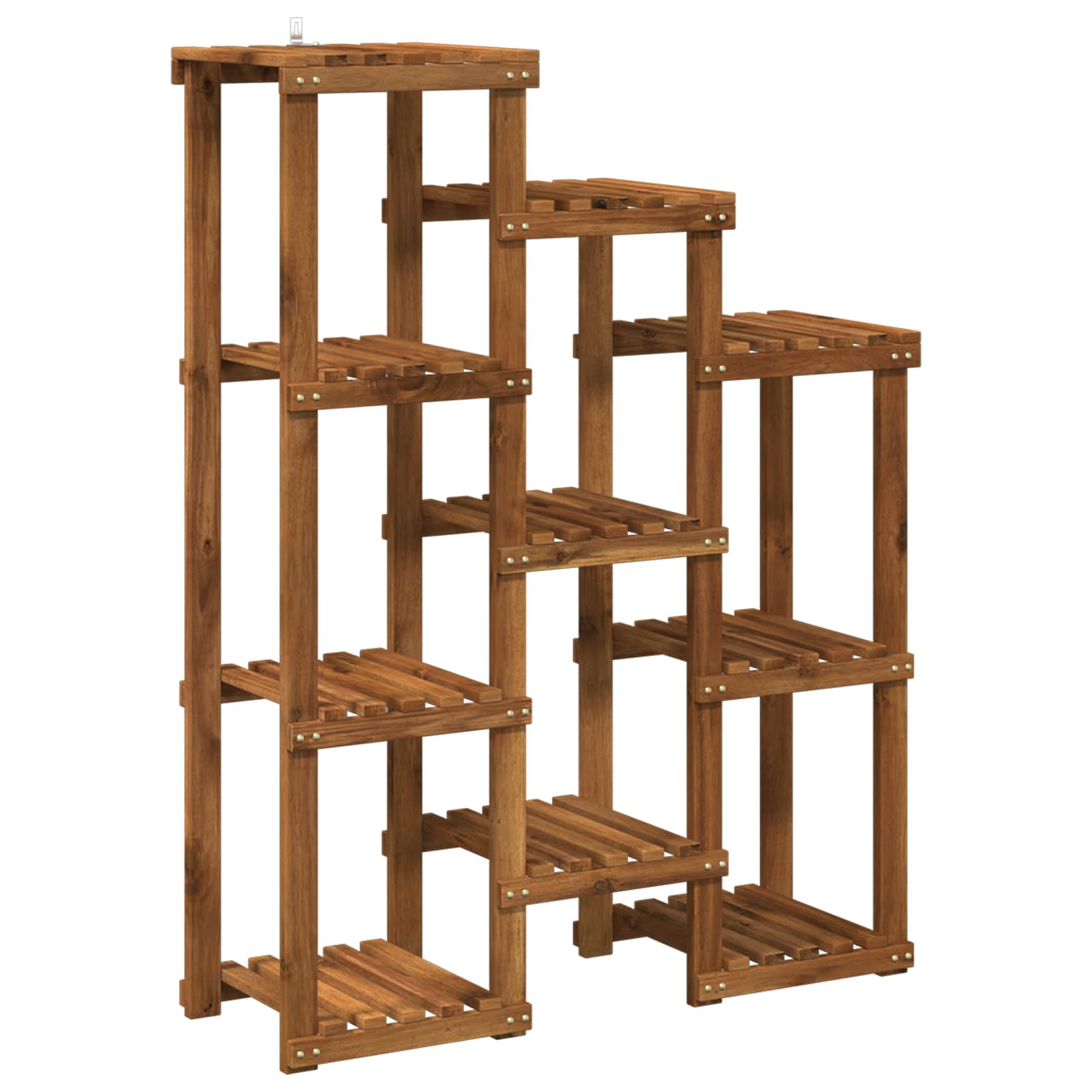 Växtställ Naturlig 85 x 30 x 114,5 cm Massivt Akaciaträ