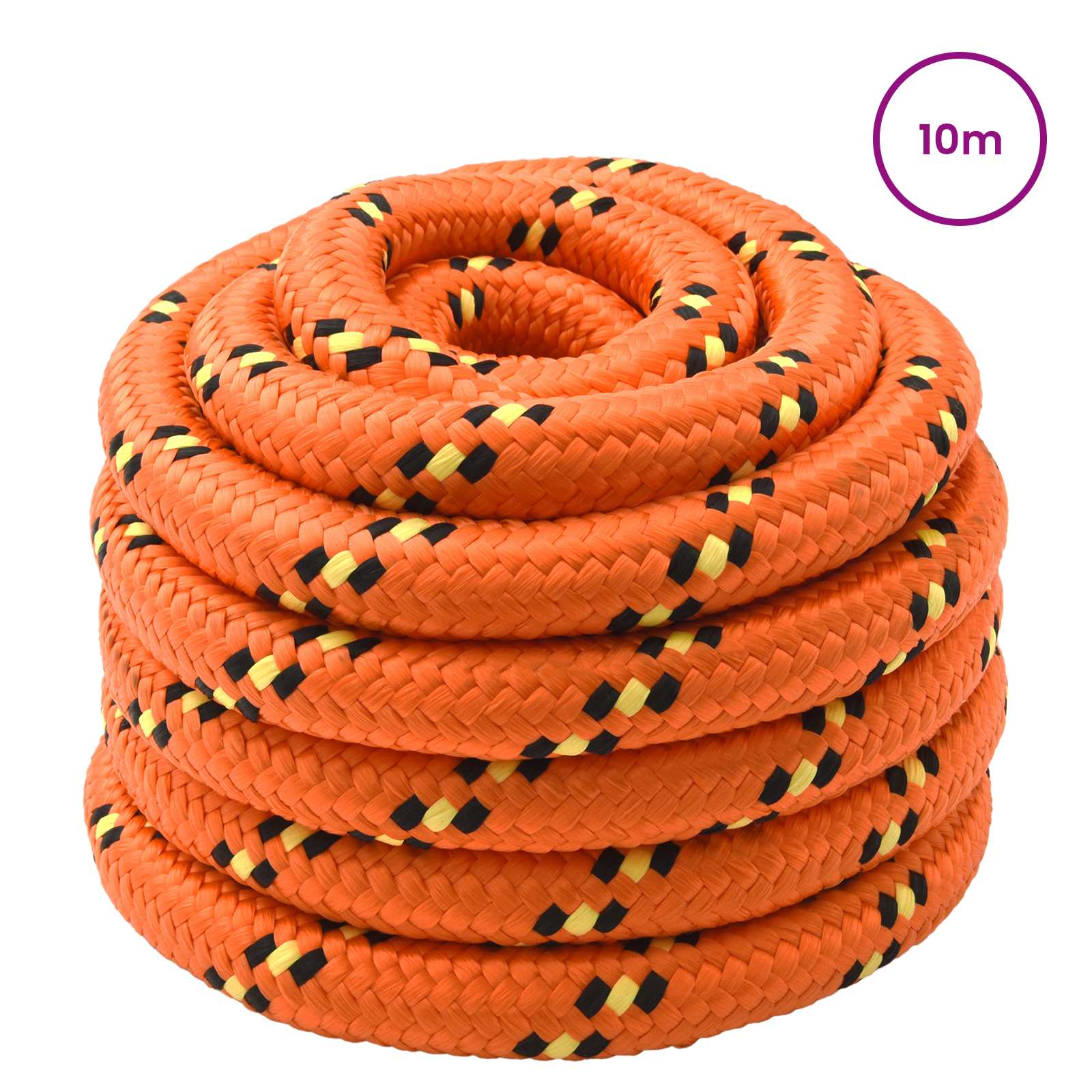 Båtsnöre 6 mm 10 m Orange