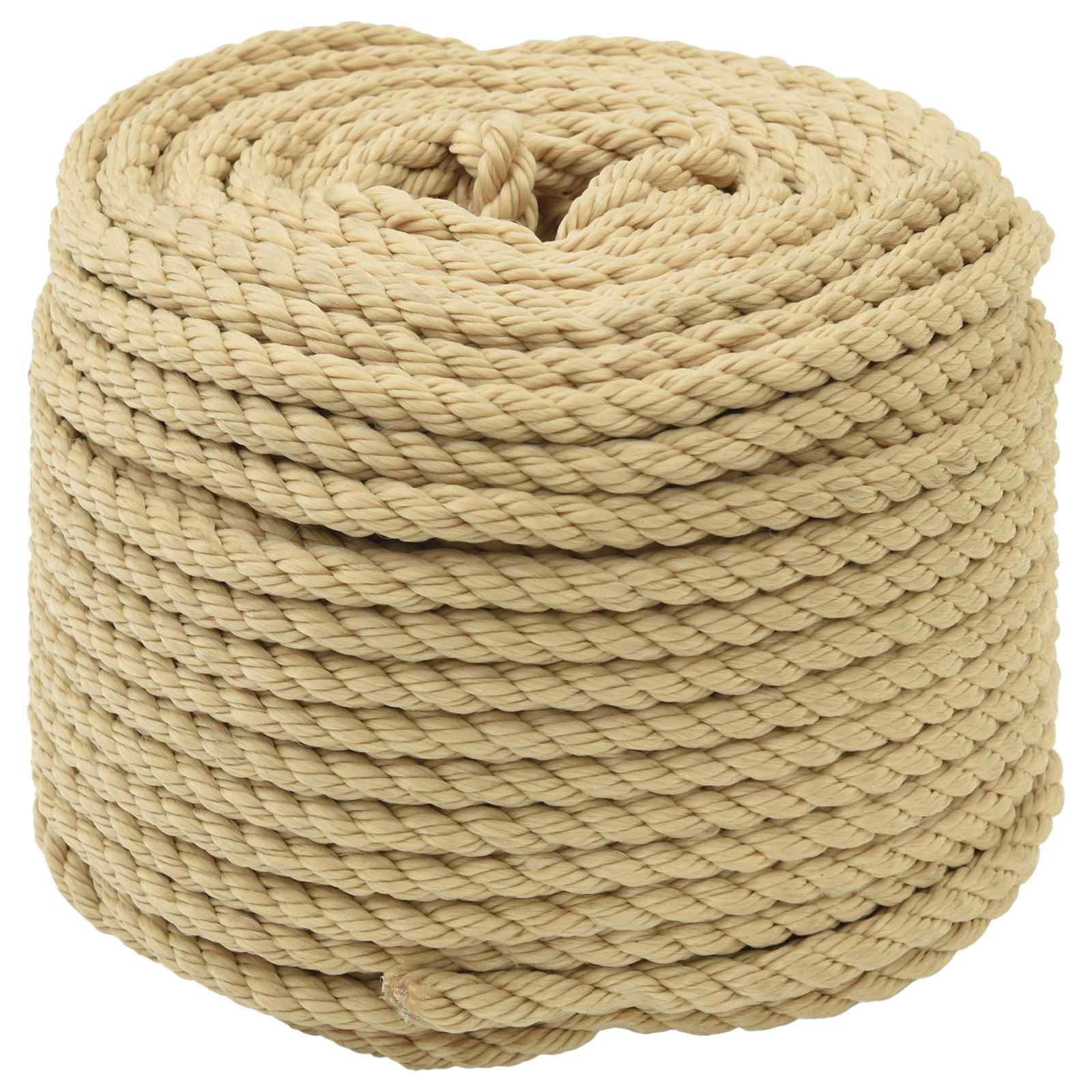 Båtsnöre 8 mm 25 m Naturlig