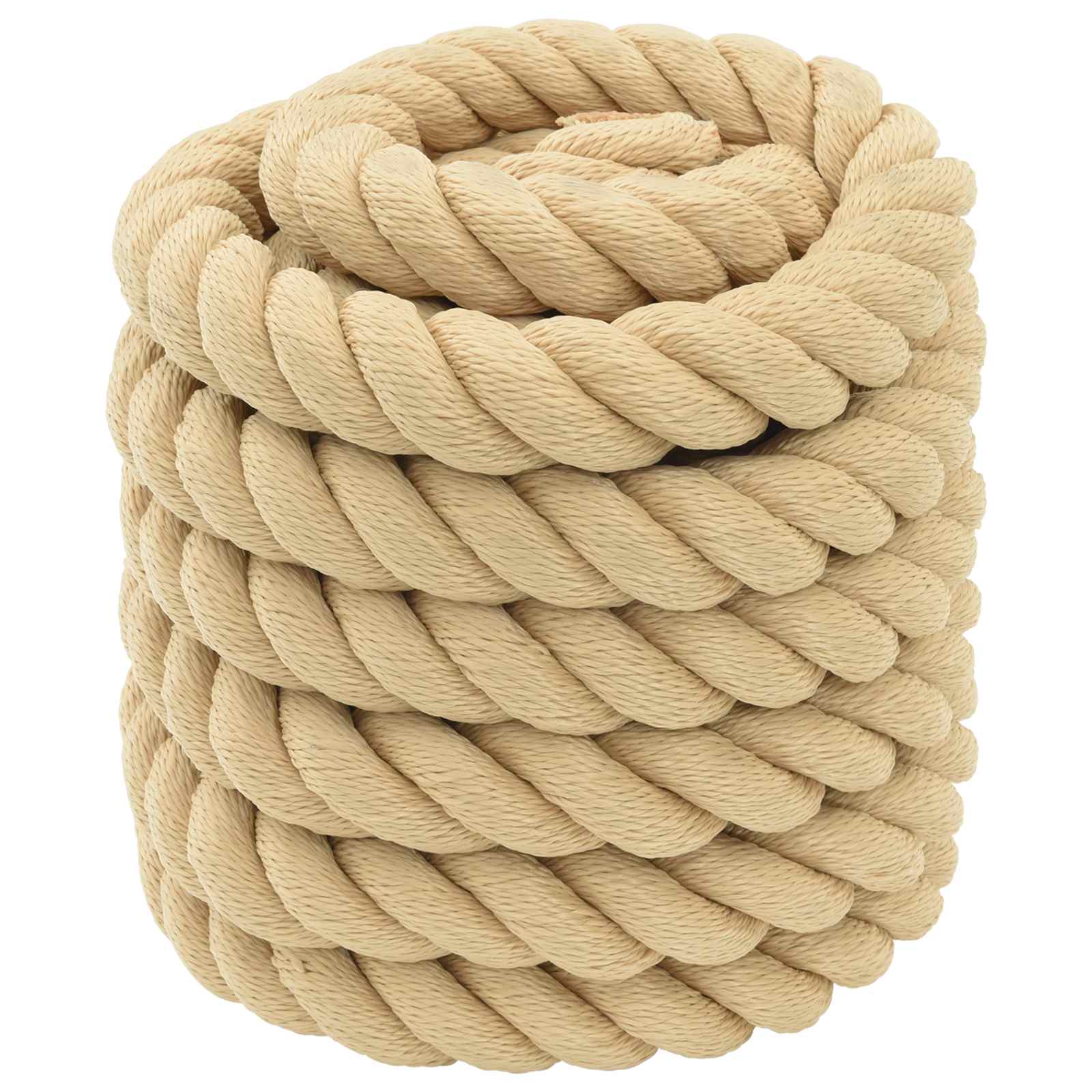 Båtsnöre 6 mm 10 m Naturlig