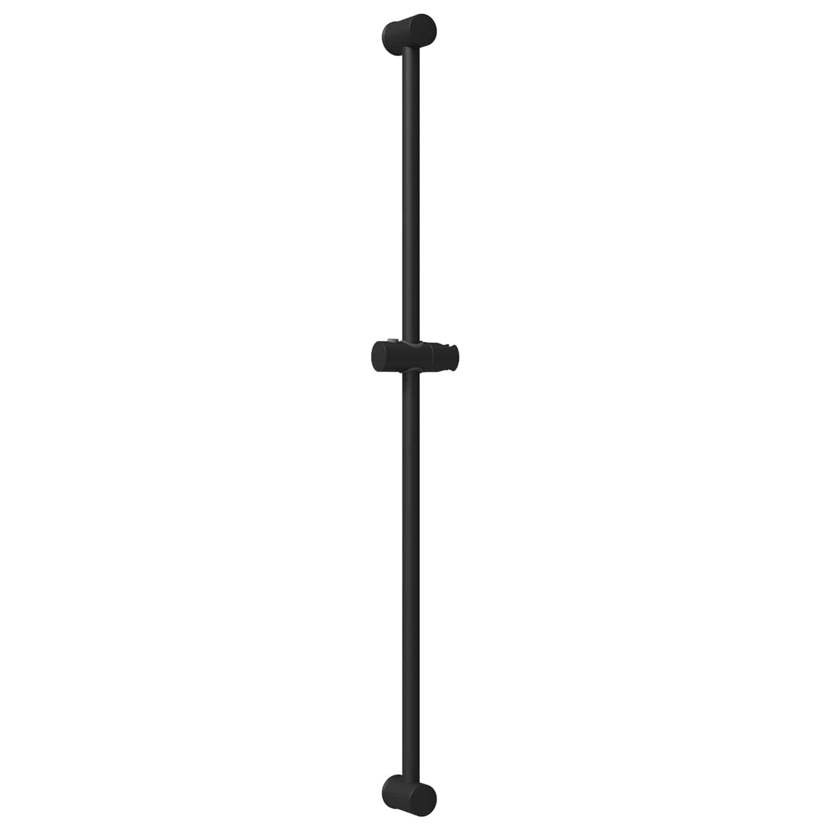 Duschhylla Svart 100 cm Rostfritt stål