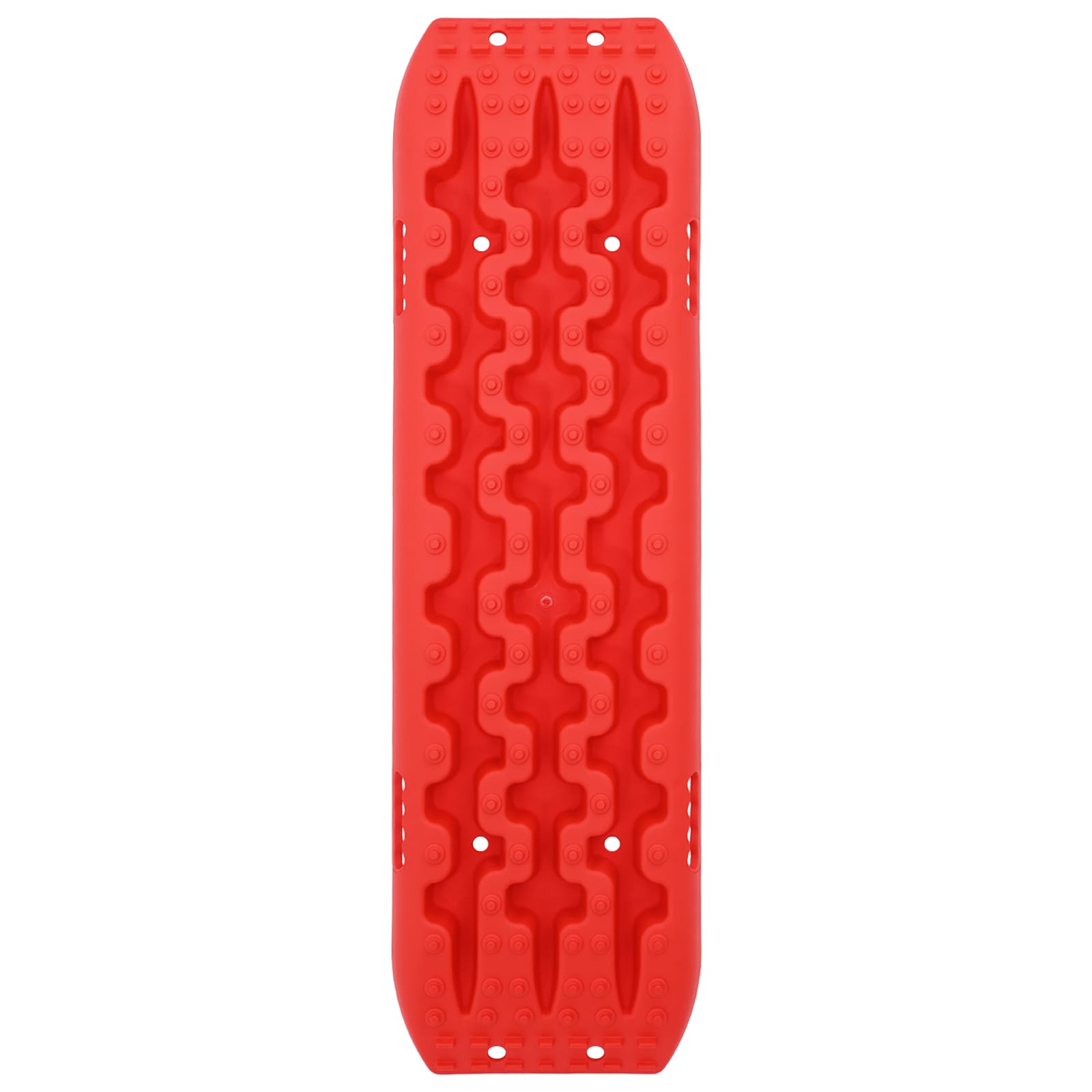 Traktionsplatta 2 st Röd 106 x 30,5 x 7 cm Förstärkt nylon