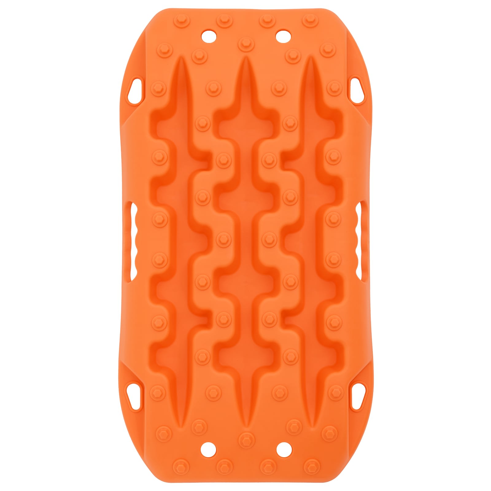 Traktionsplatta 2 st Orange 57,5x30,5x5,5 cm Förstärkt nylon