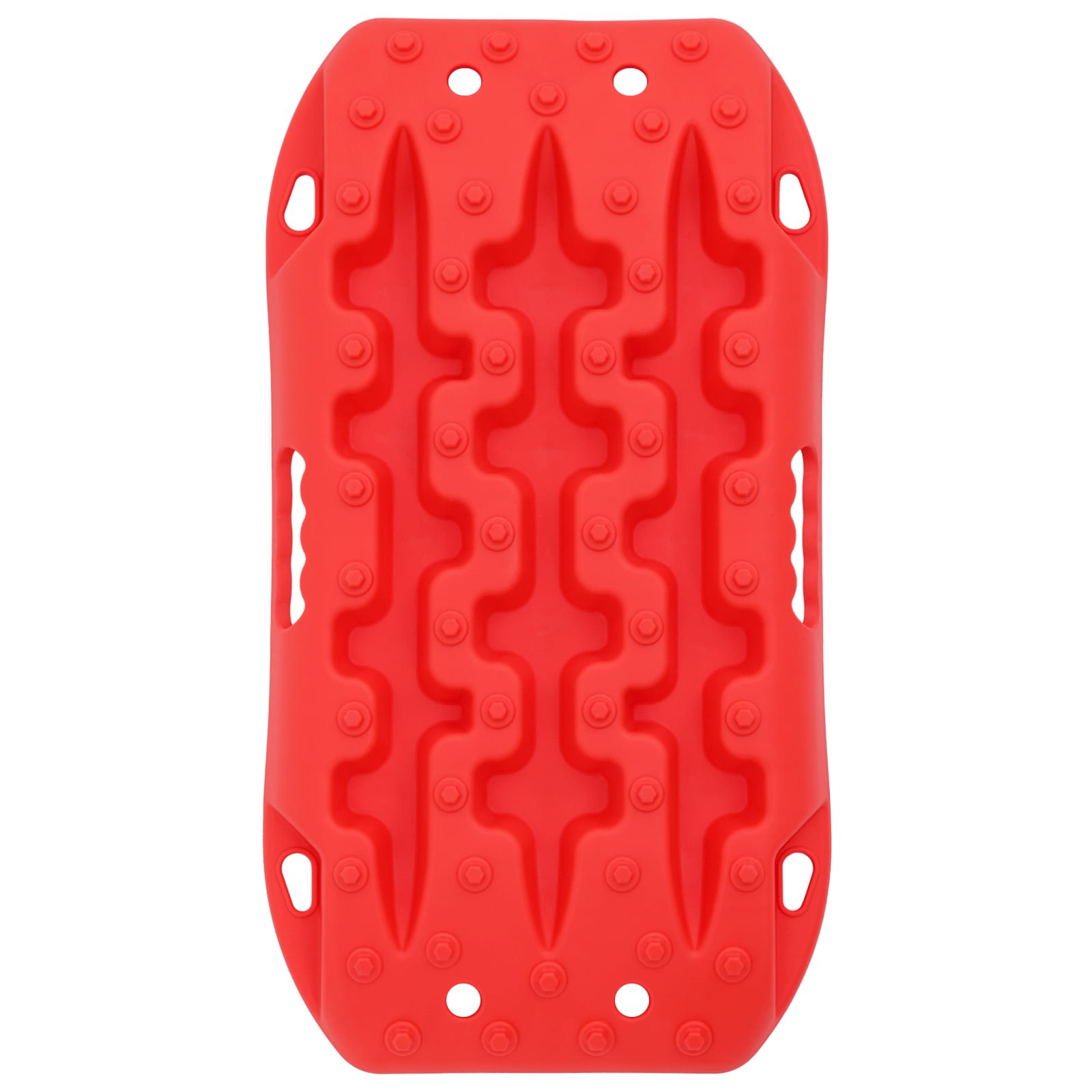 Traktionsplatta 2 st Röd 57,5 x 30,5 x 5,5 cm Förstärkt nylon