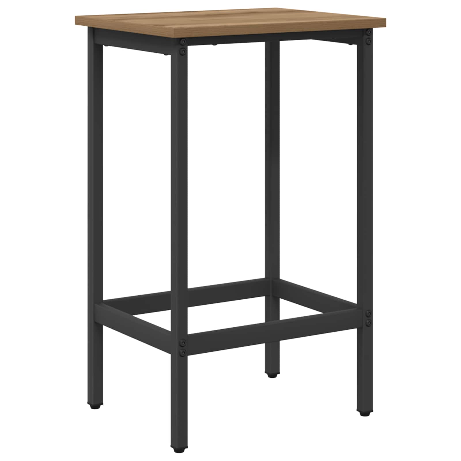 Barpall Artisan-ek 40 x 32 x 74 cm Konstruerat trä