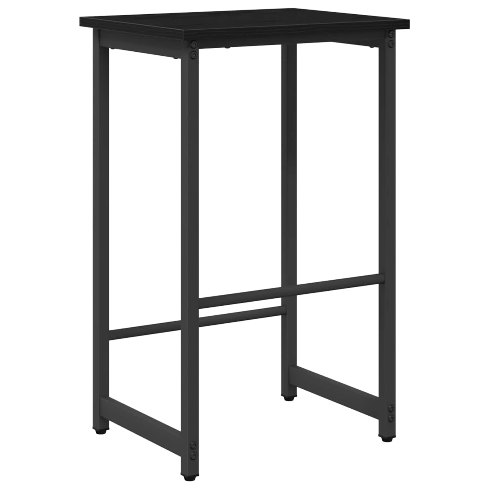 Barpall Svart ek 40 x 32 x 74 cm Konstruerat trä
