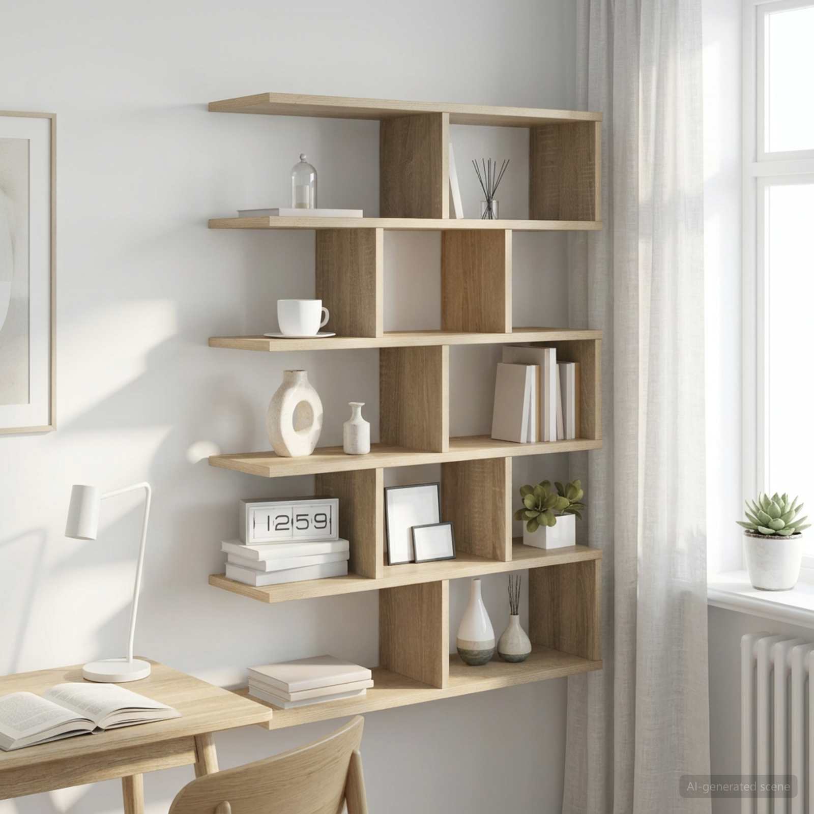 Vägg hylla Sonoma-ek 70 x 20 x 100 cm Konstruerat trä