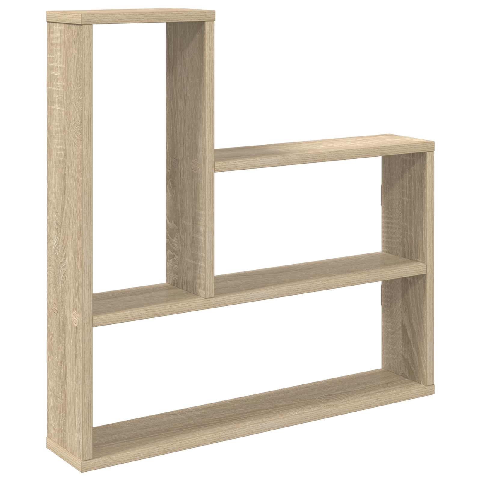 Vägg hylla Sonoma-ek 60 x 11 x 60 cm Konstruerat trä