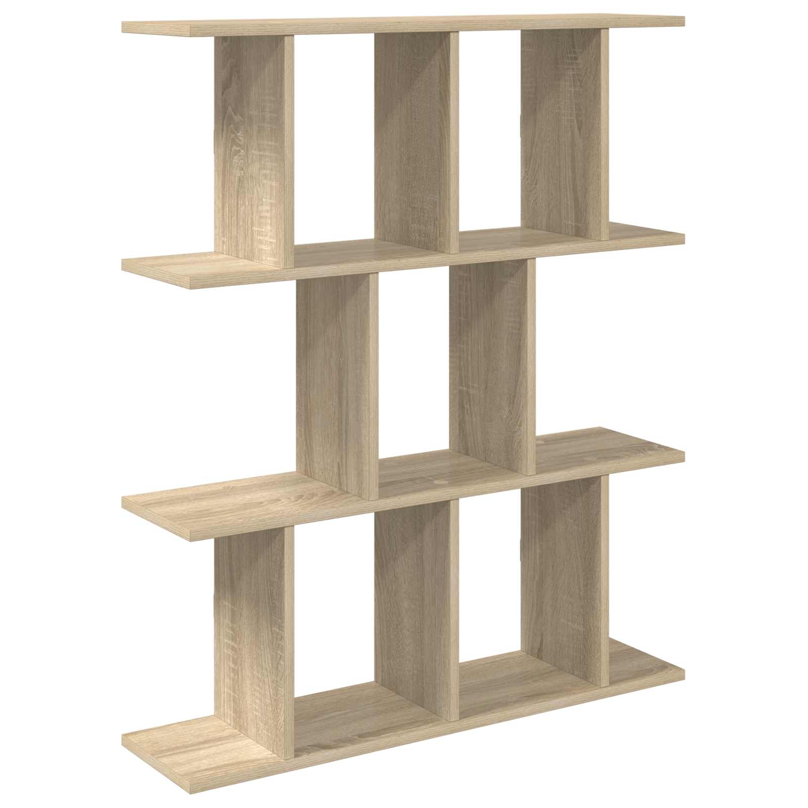 Vägg hylla Sonoma-ek 102 x 20 x 96 cm Konstruerat trä