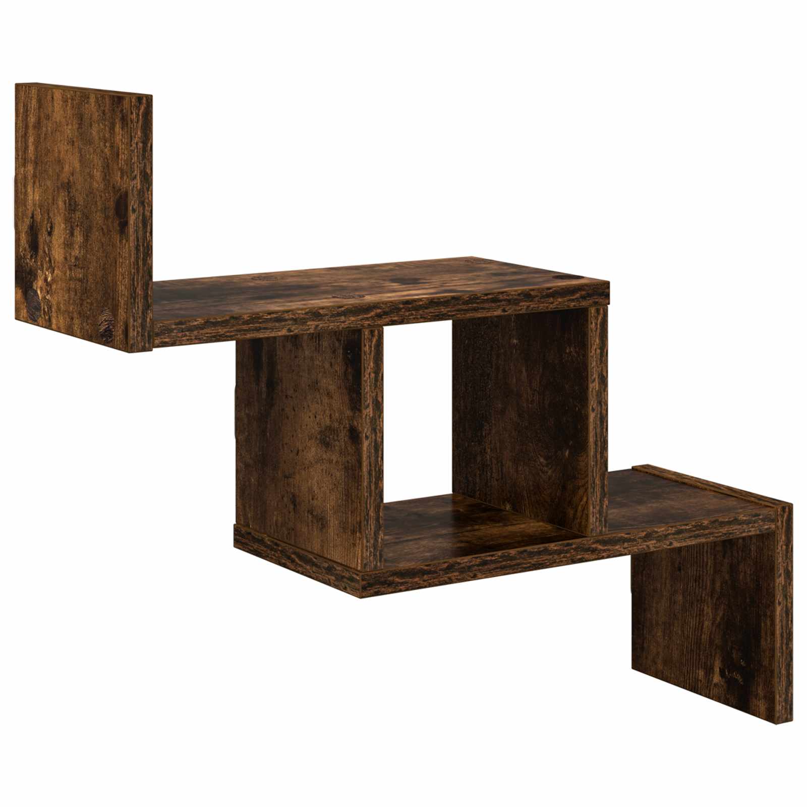 Vägg hylla Rökt ek 48 x 15 x 42 cm Konstruerat trä