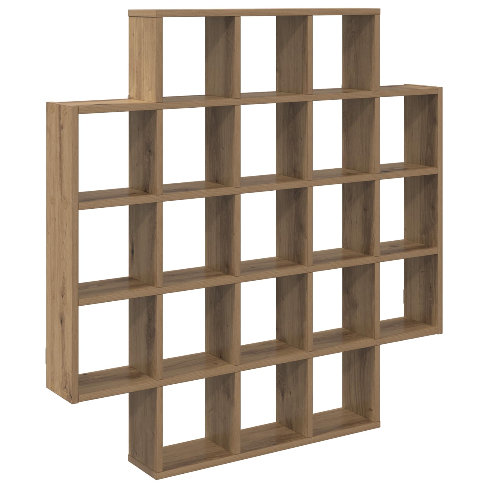 Vägg hylla Artisan-ek 100 x 13 x 100 cm Konstruerat trä