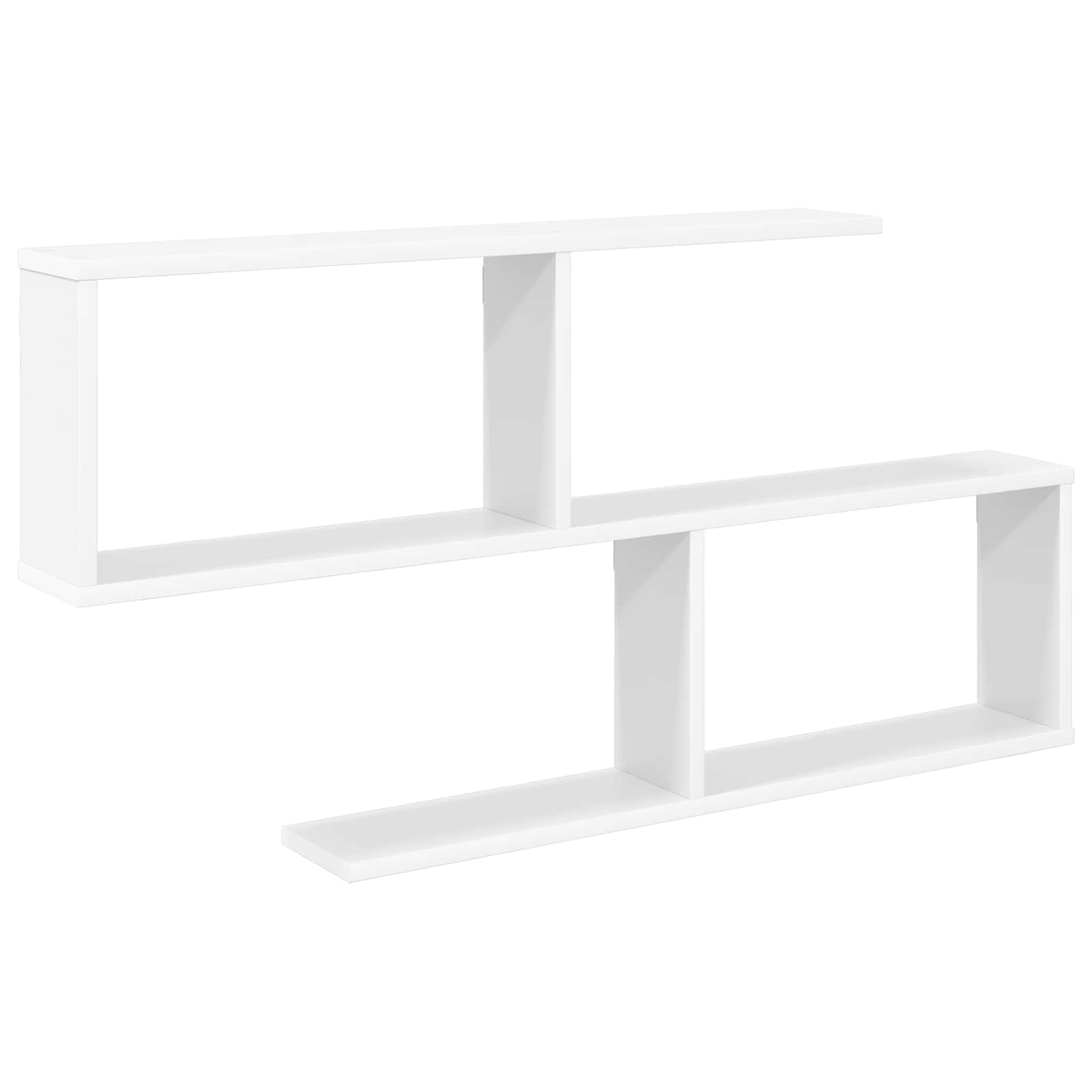 Vägg hylla Vit 100 x 12 x 50,5 cm Konstruerat trä