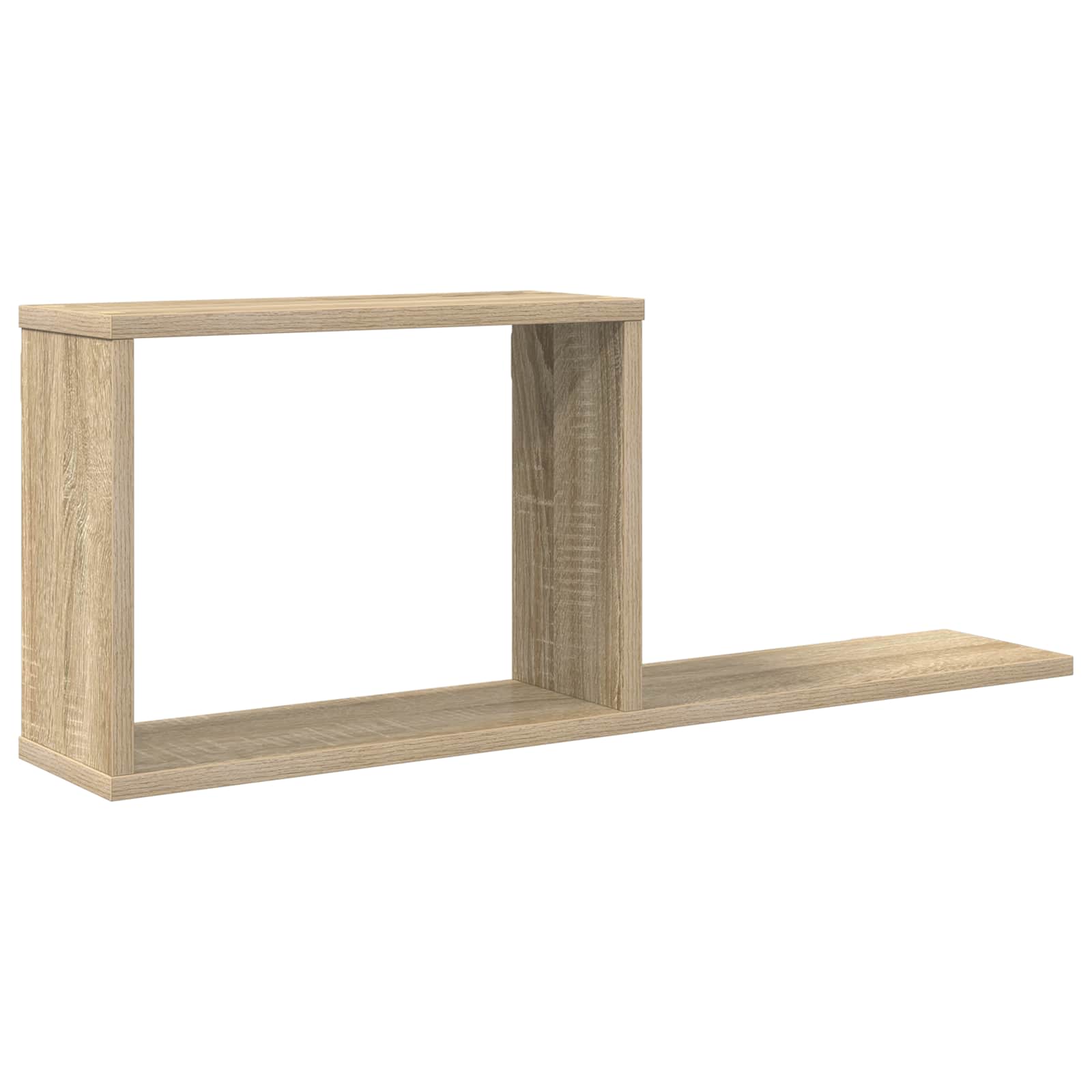 Flytande hyllor Sonoma-ek 80 x 15 x 30 cm Konstruerat trä