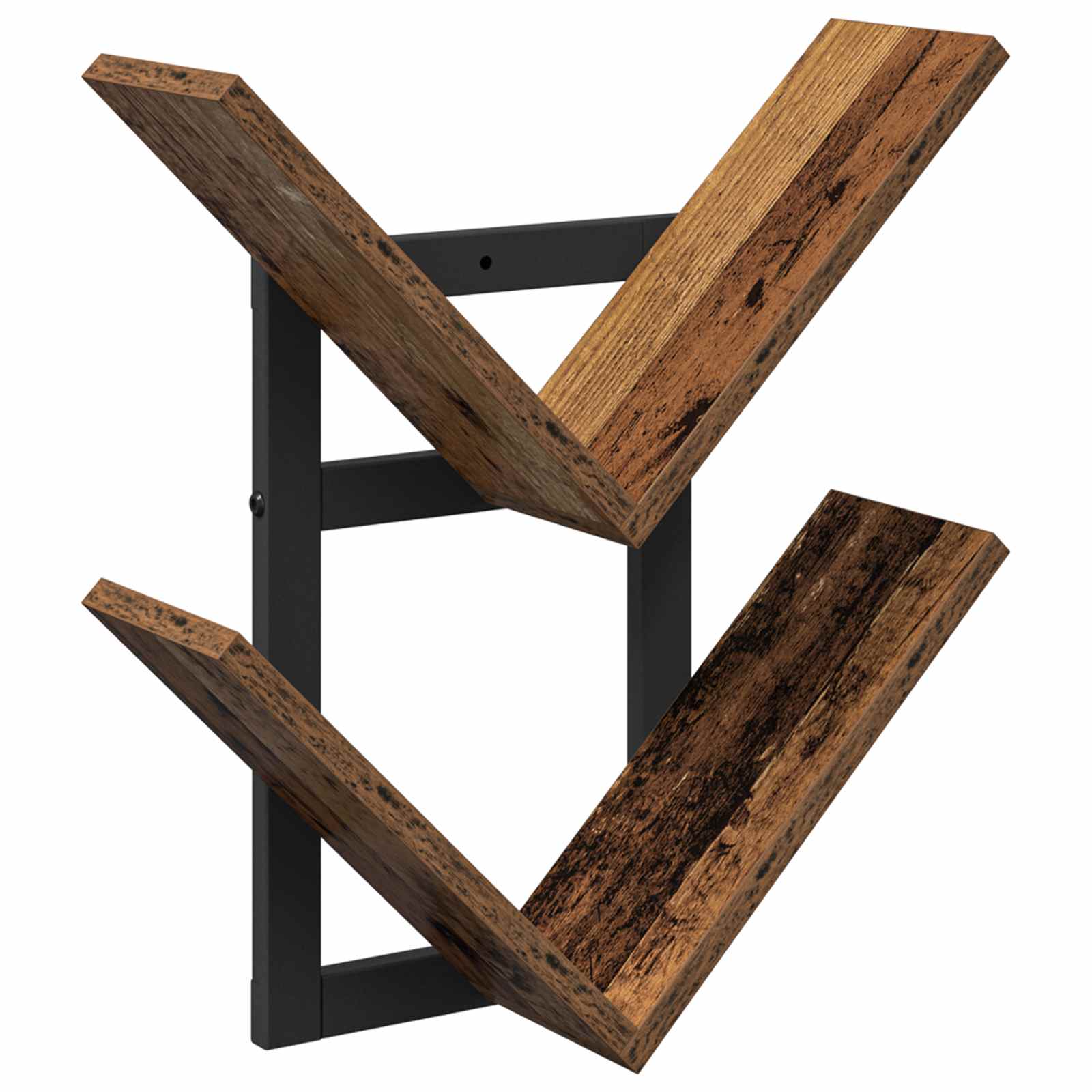 Väggflytande Hylla Gammalt trä 43 x 15 x 47 cm Konstruerat trä