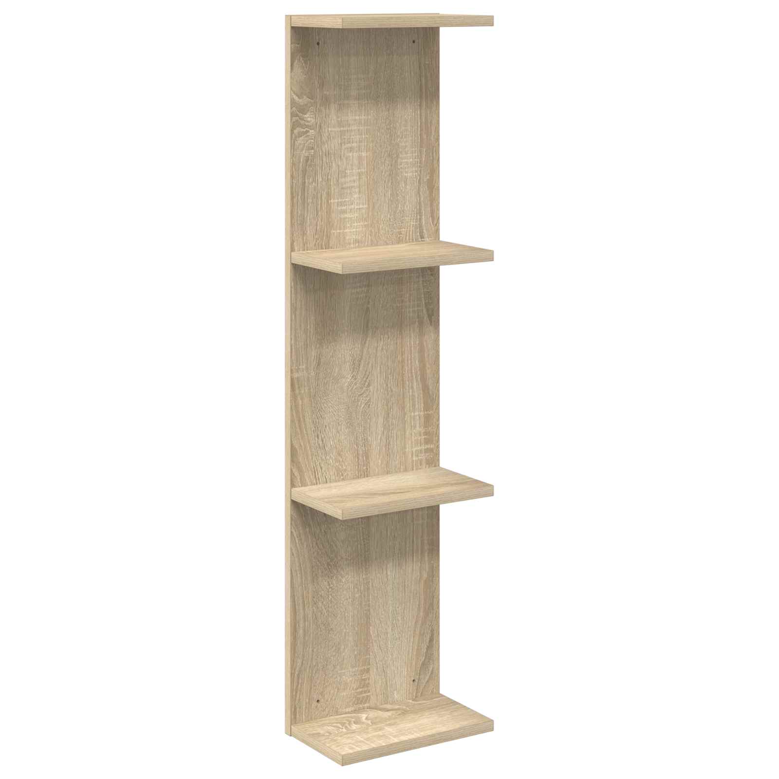 Vägg hylla Sonoma-ek 22 x 15 x 100 cm Konstruerat trä