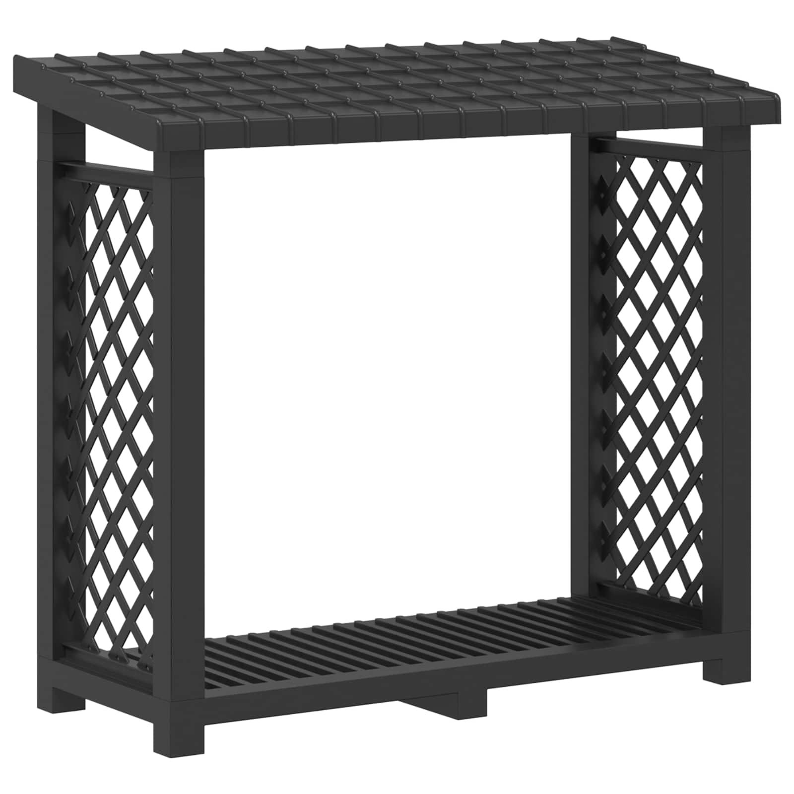 Eldstäder Rack 114 x 46 x 101 cm PP Antracit