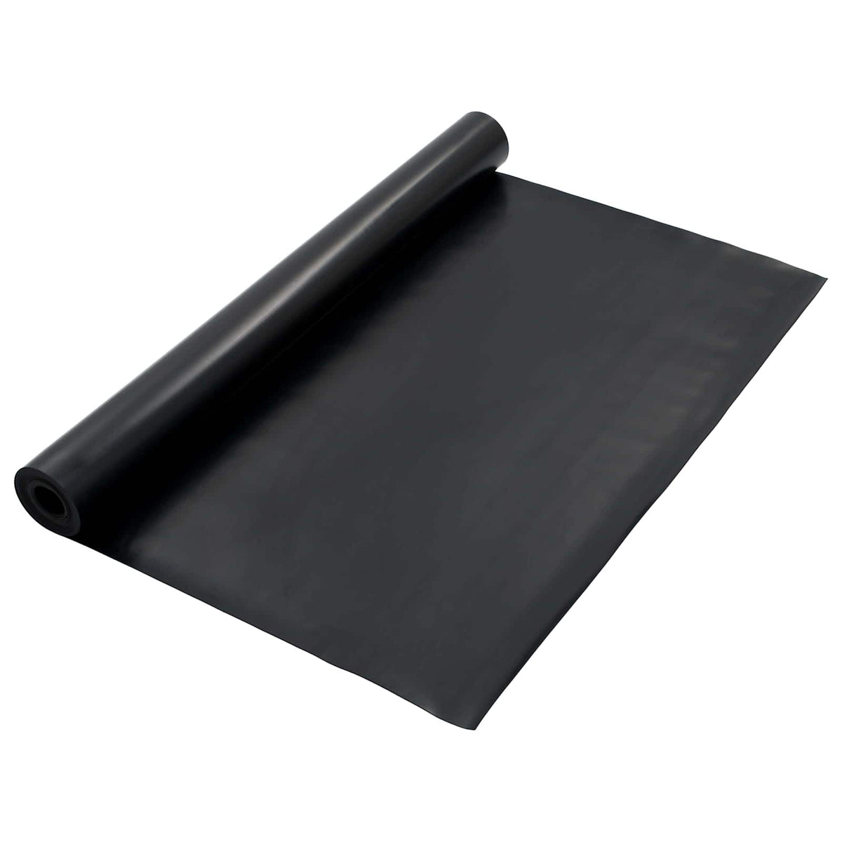 Golvmatta Svart 1,2 x 5 m Gummi
