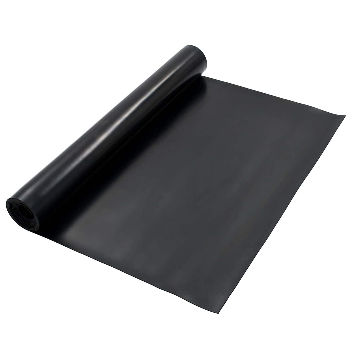 Golvmatta Svart 1,2 x 5 m Gummi